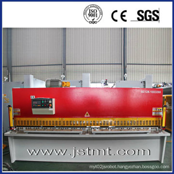 Sheet Metal Nc Shearing Machine with Laser (QC12K-10X3200)